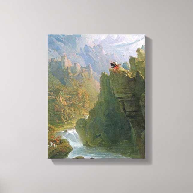 Impressão Em Tela The Bard, c.1817 (óleo na canvas) (Frente)