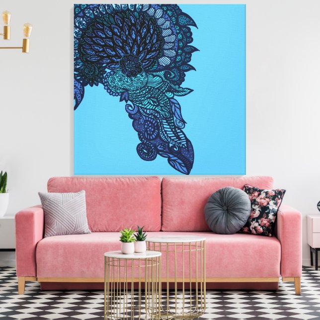 Impressão Em Tela The beauty of nature in your home (Insitu(Sala de estar))