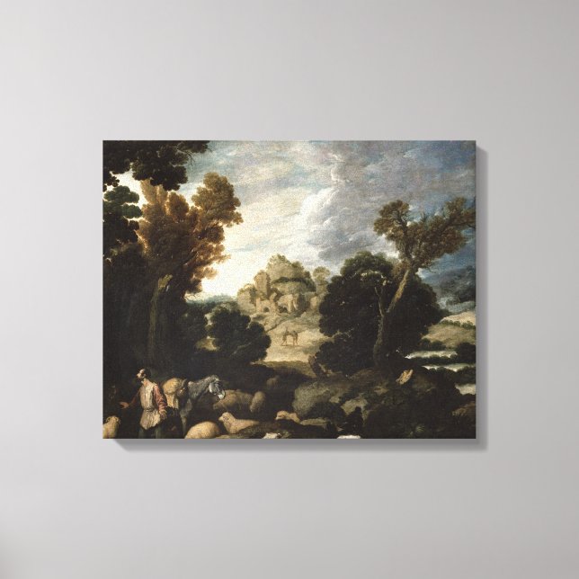 Impressão Em Tela The Burning Bush, c.1635 (Frente)