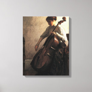 Impressão Em Tela The Cellist (por Joseph DeCamp)