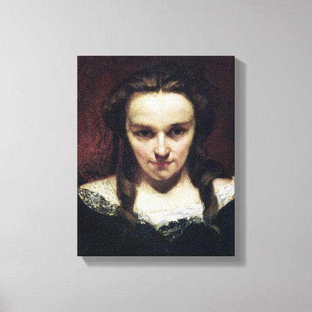 Impressão Em Tela The Clairvoyant ou, The Sleepwalker, c.1865 (Frente)