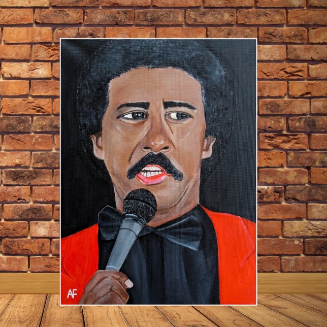 Impressão Em Tela The Comedian Painting by Alfred Fox (Criador carregado)