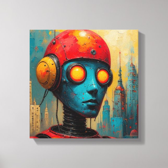 Impressão Em Tela The Counterfeit Man-4 (Frente)