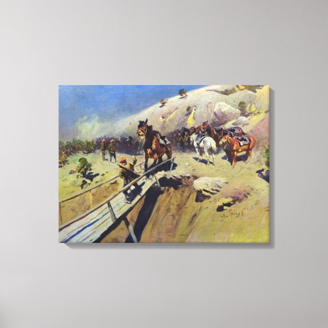 Impressão Em Tela The Devil's Bridge, 1931 (Frente)