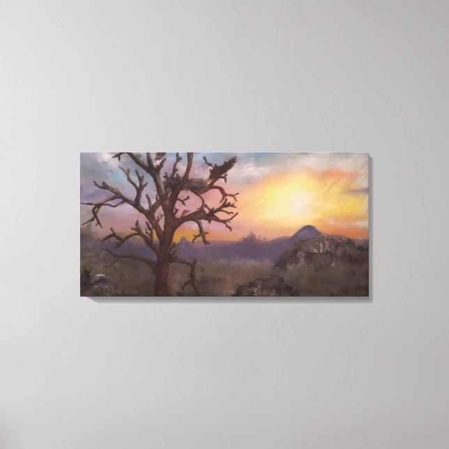 Impressão Em Tela The Eagles Nest (Frente)