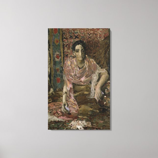 Impressão Em Tela The Fortune Teller, 1895 (Frente)