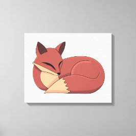 Impressão Em Tela The Fox