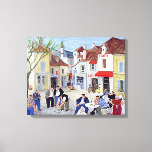 Impressão Em Tela The Game Burgundy (Frente)