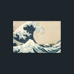 Impressão Em Tela The Great Wave off Kanagawa<br><div class="desc">The Great Wave of Kanagawa,  from the series '36 Views of Mt. Fuji' | by Katsushika Hokusai | Art Location: Private Collection | Japanese Artist | Image Collection Number: XIR158277</div>