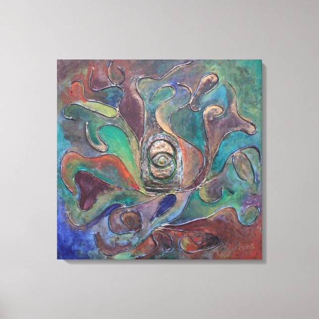 Impressão Em Tela "The Guardian from Unsee", por Paul Buică (Frente)