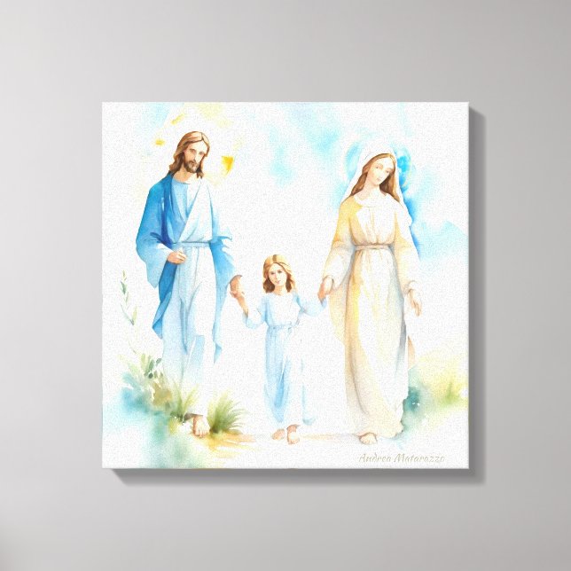 Impressão Em Tela The Holy Family (Frente)