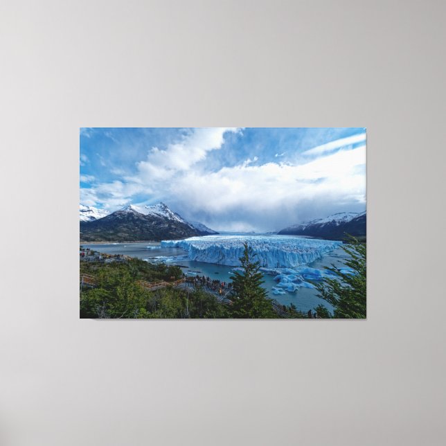Impressão Em Tela The impressive Perito Moreno Glacier (Frente)