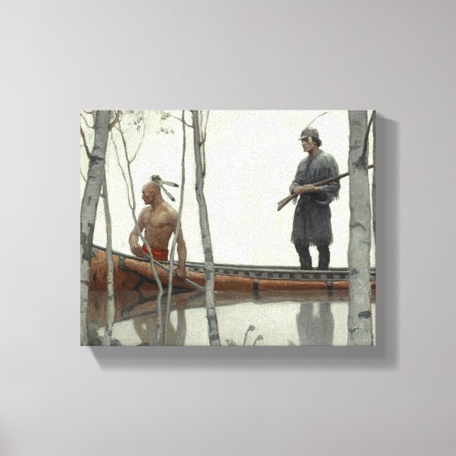 Impressão Em Tela The Last of Mohicans by N. C. Wyeth (Frente)