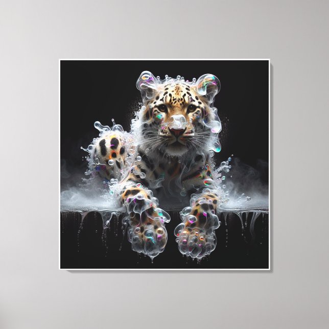 Impressão Em Tela the liquid hunt (Frente)