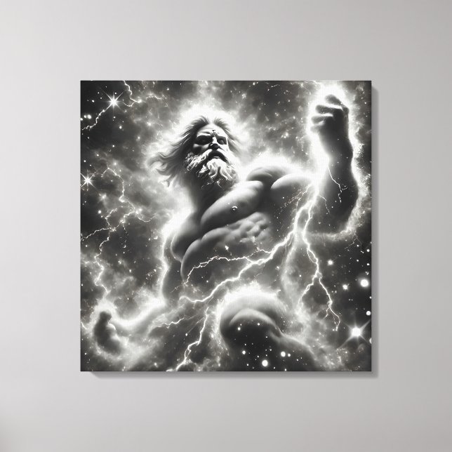 Impressão Em Tela  the mighty zeus (Frente)