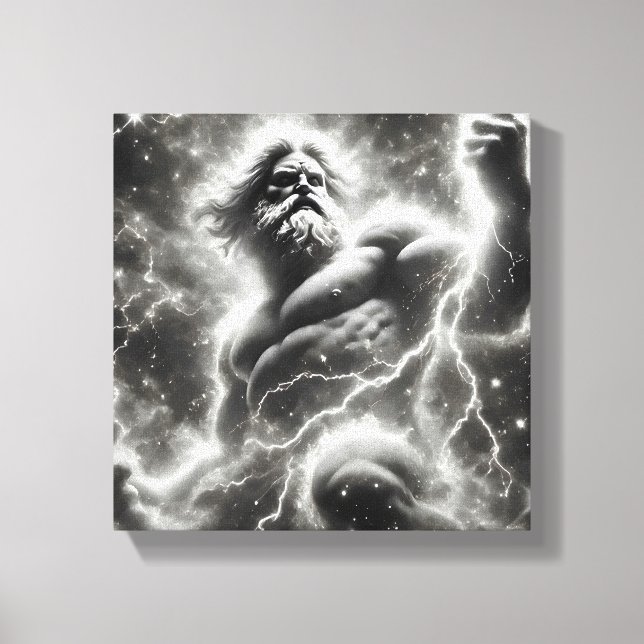 Impressão Em Tela  the mighty zeus (Frente)