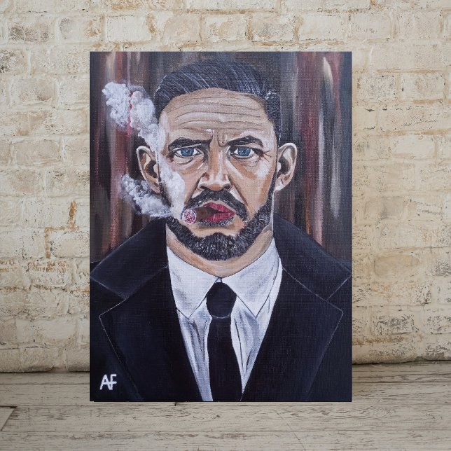 Impressão Em Tela The Mobster Painting by Alfred Fox (Criador carregado)
