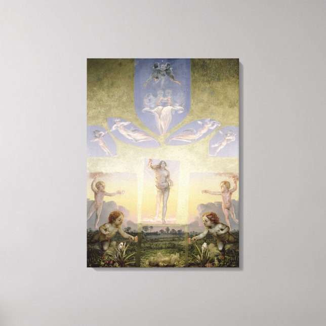 Impressão Em Tela The Morning , c.1808-9 (Frente)