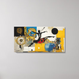 Impressão Em Tela The Orchestra and the Ballerina