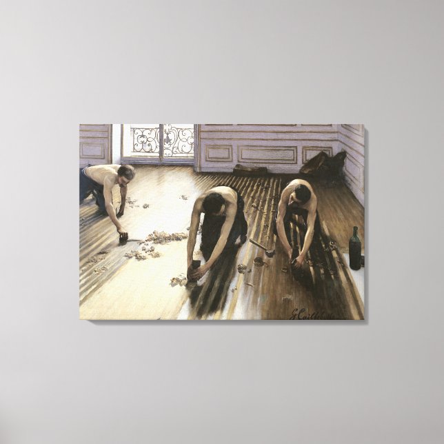 Impressão Em Tela The Parquet Planers, 1875 (Frente)