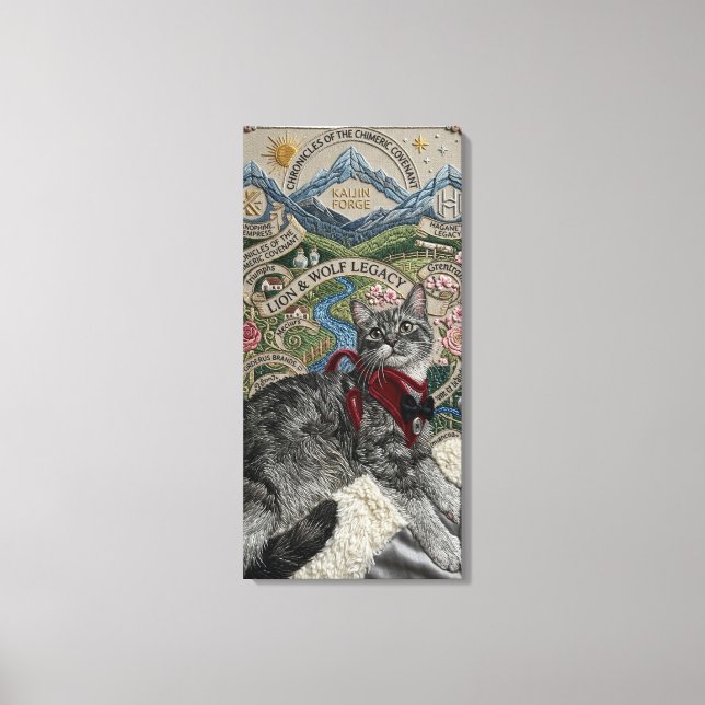 Impressão Em Tela The Persian Cat (Frente)