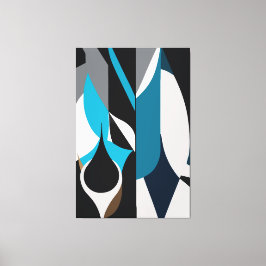 Impressão Em Tela The Polygonal Abstract