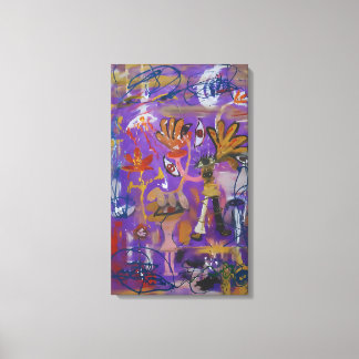 Impressão Em Tela The Purple Signs