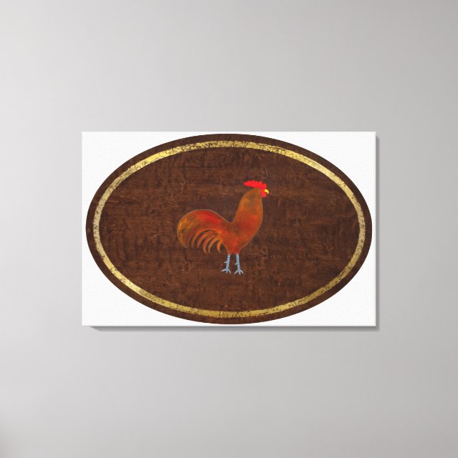 Impressão Em Tela The Rooster 2009 (Frente)