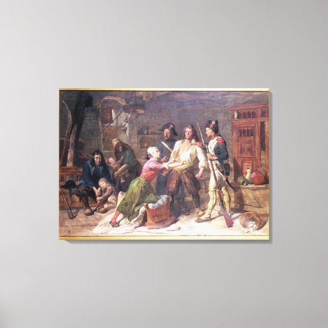 Impressão Em Tela The Royalist, c.1789 (Frente)