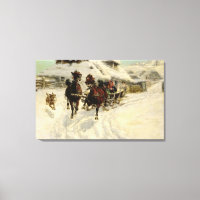 The Sleigh Ride, 1896 (óleo na canvas)