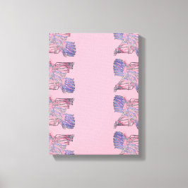 Impressão Em Tela The Soul's Tangle: Modern Expressionist Print