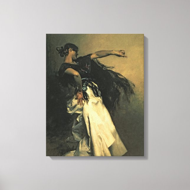 Impressão Em Tela The Spain Dancer, study for 'El Jaleo', 1882 (Frente)