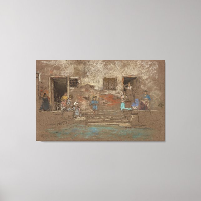 Impressão Em Tela The Steps  (Frente)