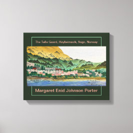 Impressão Em Tela The Talle Gaard (A Fazenda de Talla) "78 MEJP Fine