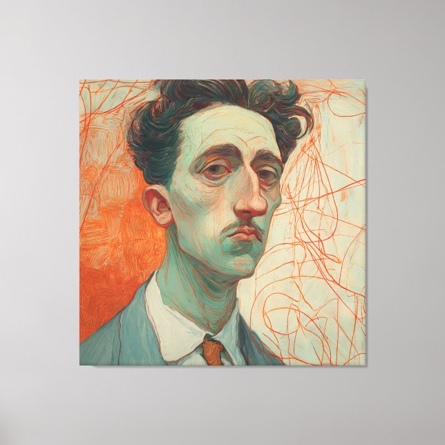 Impressão Em Tela The Thin Man: Modern Expressionism (Frente)