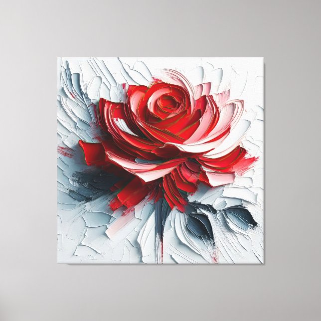 Impressão Em Tela The Versatility of Blooming Roses in Art (Frente)