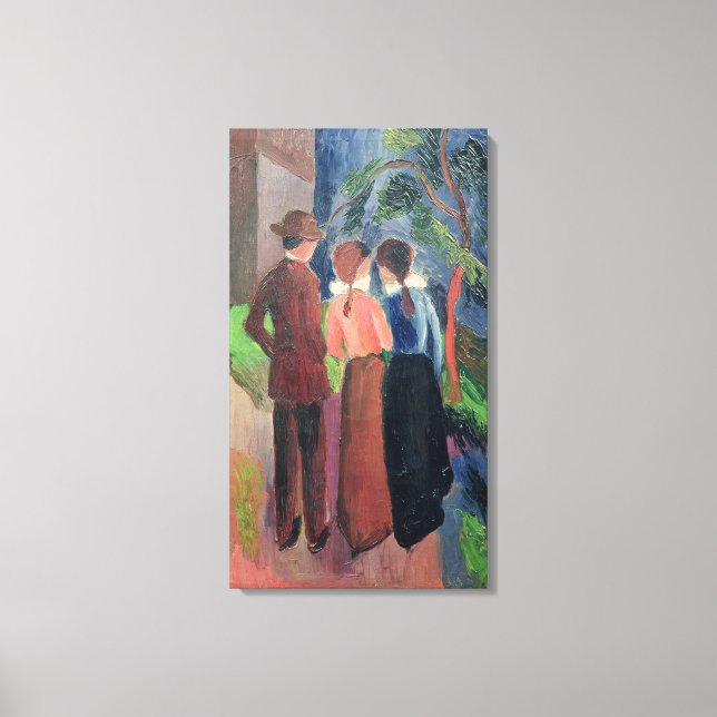 Impressão Em Tela The Walk, 1914 (Frente)