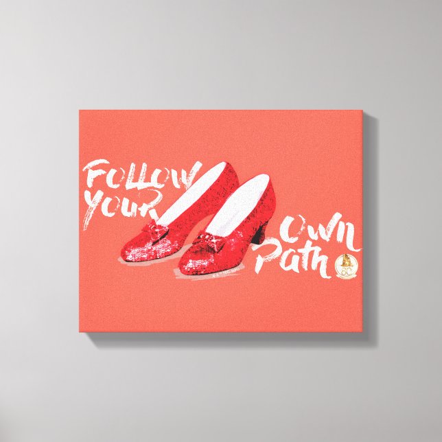 Impressão Em Tela The Wizard Of Oz™ | Follow Your Own Path (Frente)