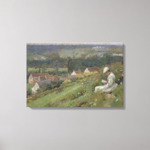 Impressão Em Tela Theodore Robinson - O Vale de Arconville