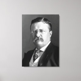 Impressão Em Tela Theodore Roosevelt Presidente Ursinho Republicano