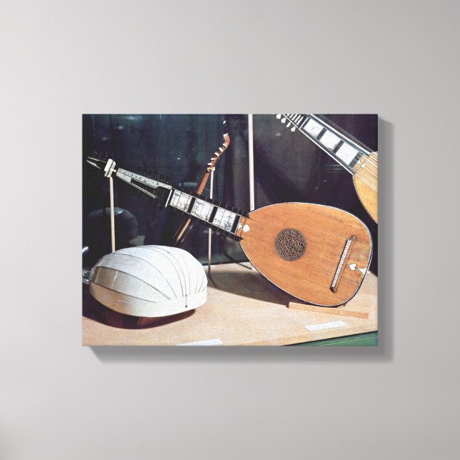 Impressão Em Tela Theorbo, 1637 (Frente)