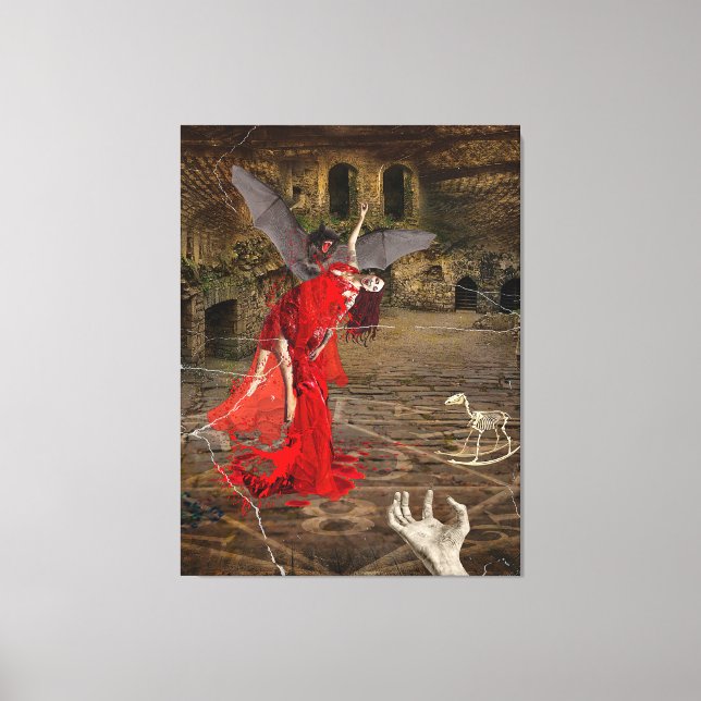 Impressão Em Tela Thirsty (Frente)