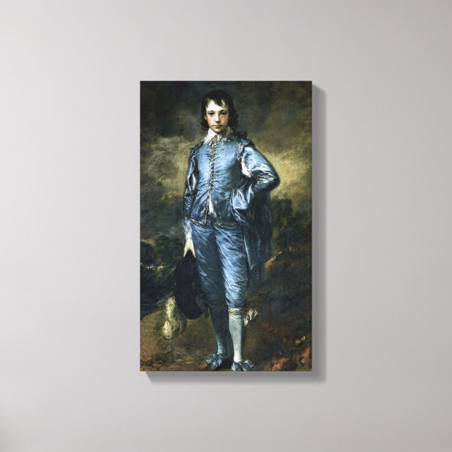 Impressão Em Tela Thomas Gainsborough - Menino de Azul (Frente)