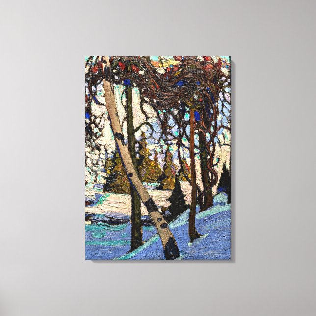 Impressão Em Tela Thomson - Neve Antecipada (Frente)