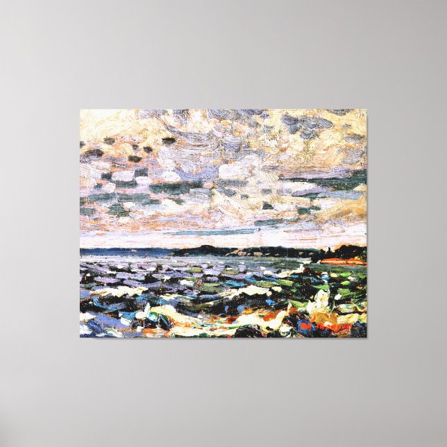 Impressão Em Tela Thomson - Parry Sound Harbor, pintura popular, (Frente)