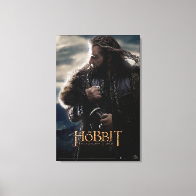 Impressão Em Tela THORIN OAKENSHIELD™ Caracter Poster 2 (Frente)