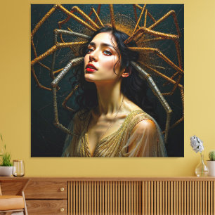 Impressão Em Tela Threads da Transformação de Aracne Transgressão