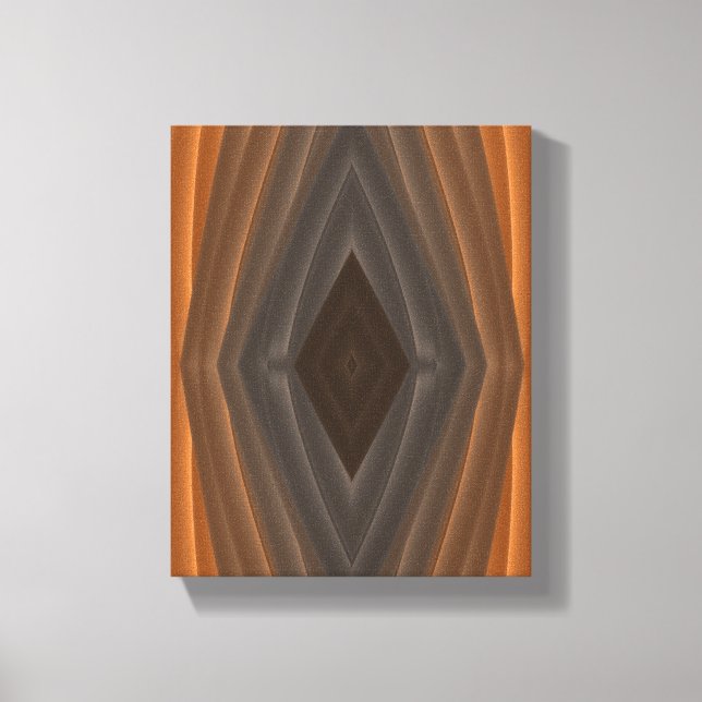 Impressão Em Tela Threads Radiantes: A Conexão de Cores (Frente)