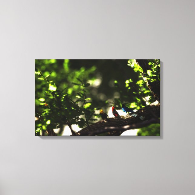 Impressão Em Tela Three Little Birds (Frente)