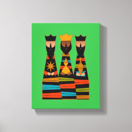 Impressão Em Tela Three Wise Men Modern Mid-Century